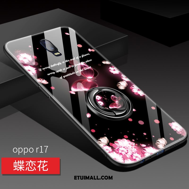 Etui Oppo R17 Silikonowe Anti-fall Cienkie Telefon Komórkowy Czerwony Netto Futerał Sprzedam