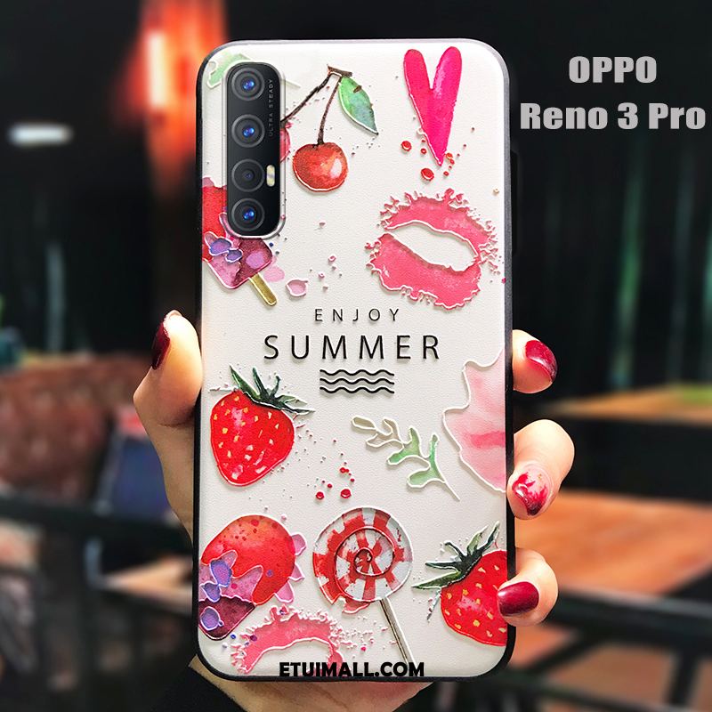 Etui Oppo Reno 3 Pro Cienka Telefon Komórkowy Osobowość Miękki Silikonowe Futerał Tanie