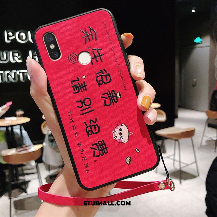 Etui Redmi Note 6 Pro Wiszące Ozdoby Czerwony Telefon Komórkowy Ochraniacz Kreatywne Pokrowce Kupię