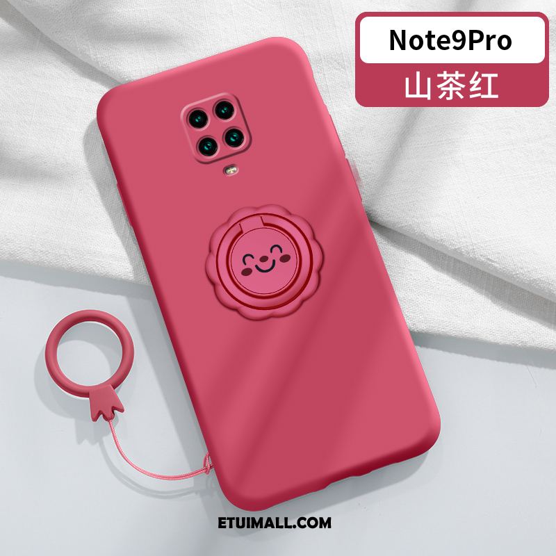 Etui Redmi Note 9 Pro Magnetyzm Czerwony All Inclusive Telefon Komórkowy Anti-fall Pokrowce Sklep