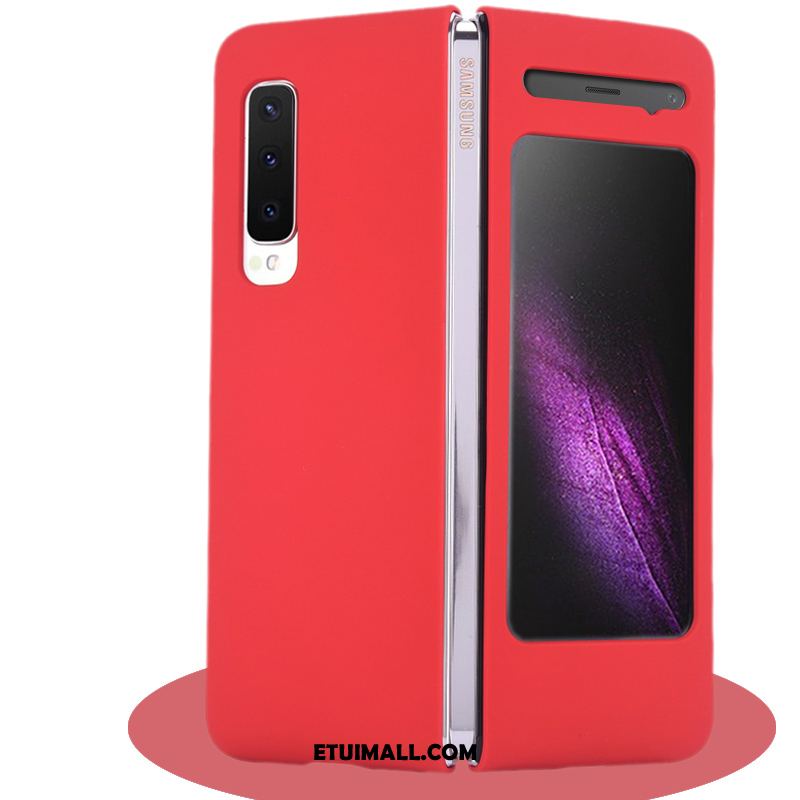 Etui Samsung Fold Nubuku Składać Purpurowy Telefon Komórkowy All Inclusive Futerał Online