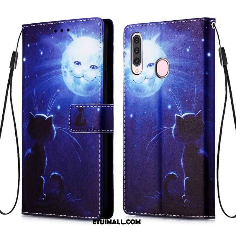 Etui Samsung Galaxy A20s Osobowość Telefon Komórkowy Niebieski Gwiazda Skórzany Futerał Pokrowce Sprzedam