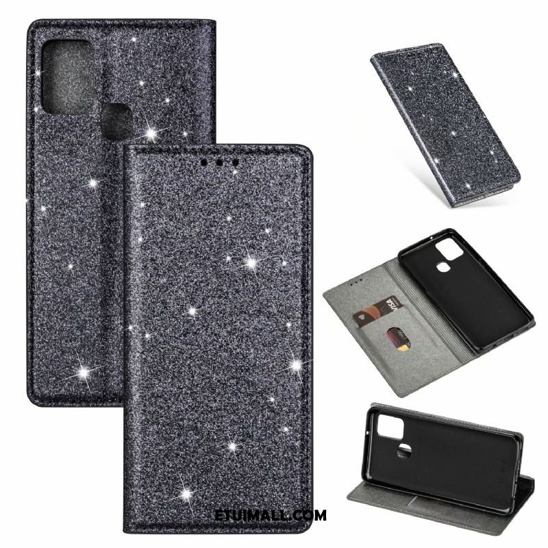 Etui Samsung Galaxy A21s Klamra Czarny Telefon Komórkowy Skórzany Futerał Gwiazda Pokrowce Tanie