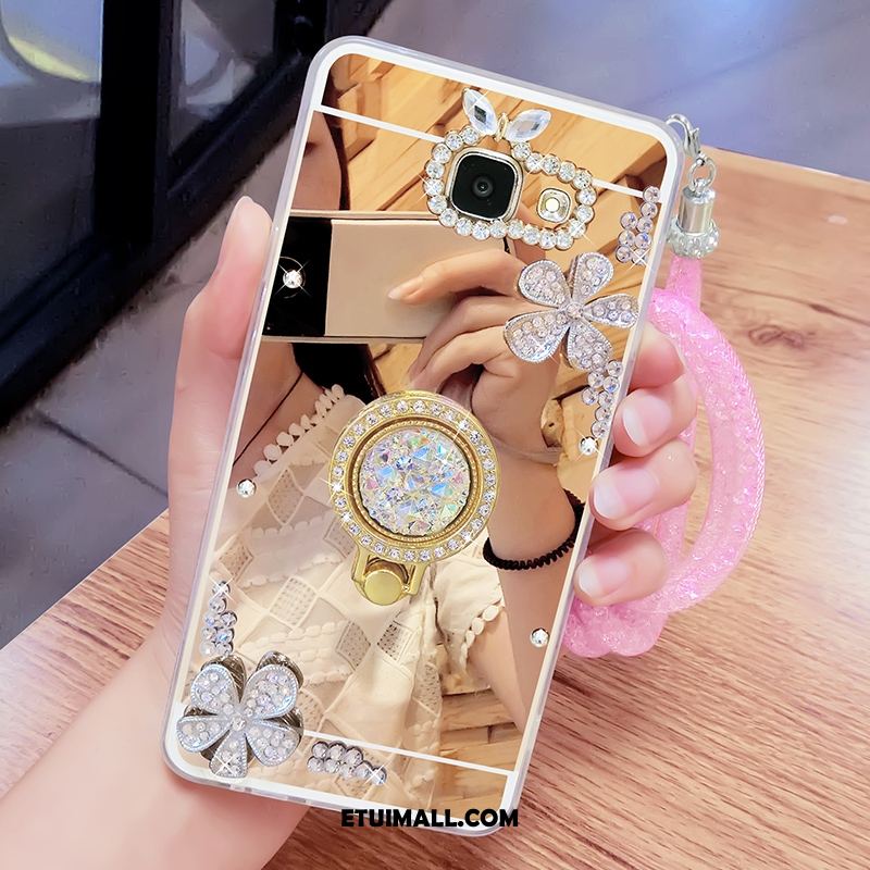 Etui Samsung Galaxy A3 2017 Gwiazda Miękki Różowe Złoto Motyl Telefon Komórkowy Futerał Tanie