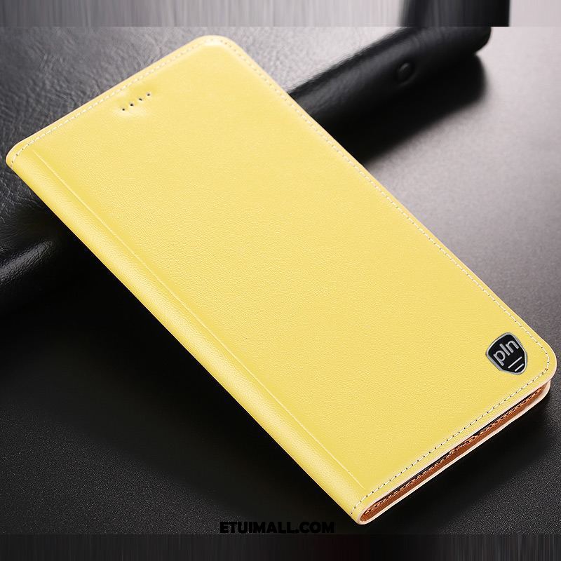 Etui Samsung Galaxy A30s Żółty Wzór Skórzany Futerał Ochraniacz Anti-fall Obudowa Kup