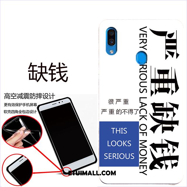 Etui Samsung Galaxy A40 Gwiazda Ochraniacz Miękki Purpurowy Telefon Komórkowy Futerał Sklep