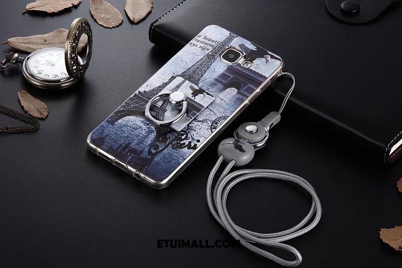 Etui Samsung Galaxy A5 2016 Gwiazda Telefon Komórkowy Filmy Szkło Hartowane Purpurowy Futerał Tanie