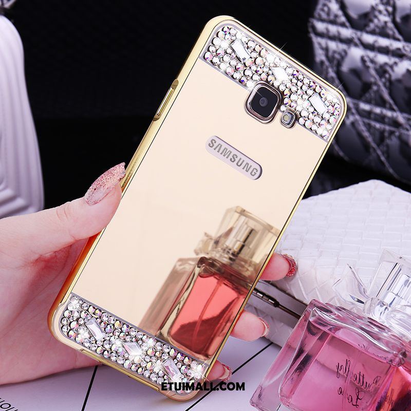 Etui Samsung Galaxy A5 2016 Gwiazda Telefon Komórkowy Złoto Granica Metal Futerał Kupię
