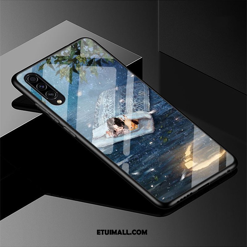 Etui Samsung Galaxy A50s Anti-fall Czarny Gwiazda Silikonowe Ochraniacz Futerał Kup