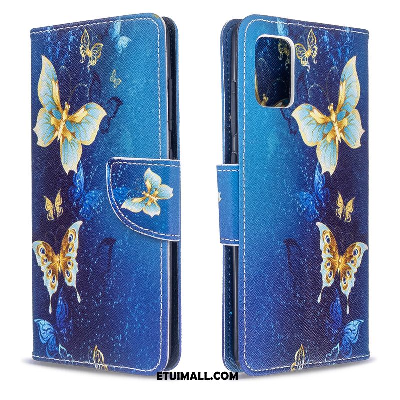 Etui Samsung Galaxy A51 Ochraniacz Skórzany Futerał Niebieski Gwiazda Telefon Komórkowy Pokrowce Sprzedam