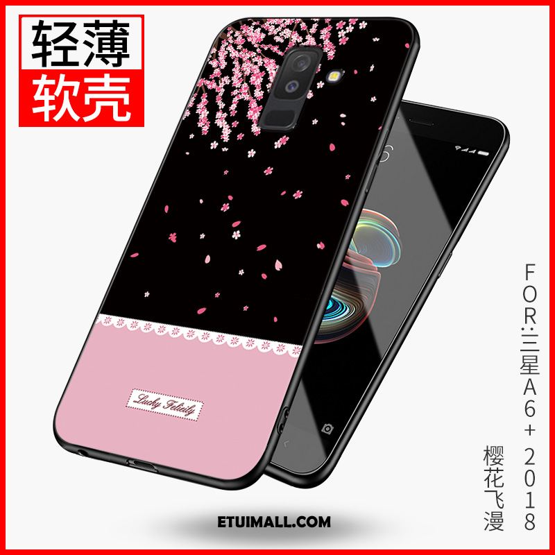 Etui Samsung Galaxy A6 All Inclusive Ochraniacz Telefon Komórkowy Czarny Czerwony Netto Obudowa Na Sprzedaż
