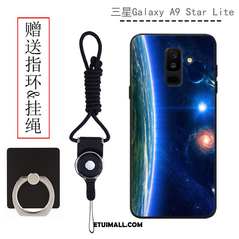 Etui Samsung Galaxy A6 Niebieski Silikonowe Nubuku Anti-fall Telefon Komórkowy Pokrowce Sprzedam