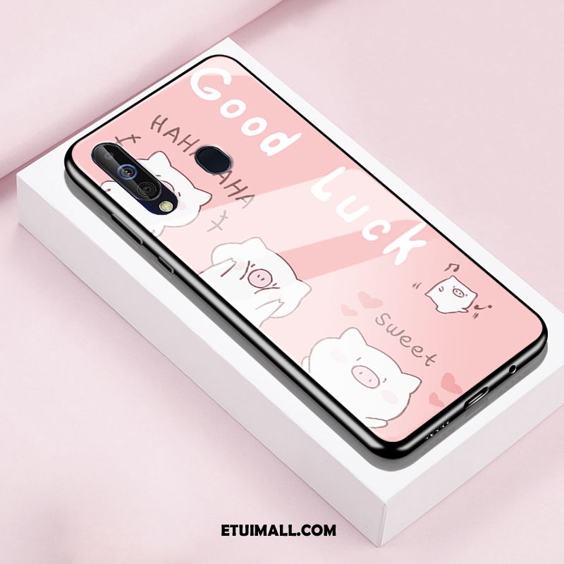 Etui Samsung Galaxy A60 Kreatywne Szkło Telefon Komórkowy Ochraniacz Różowe Futerał Sprzedam