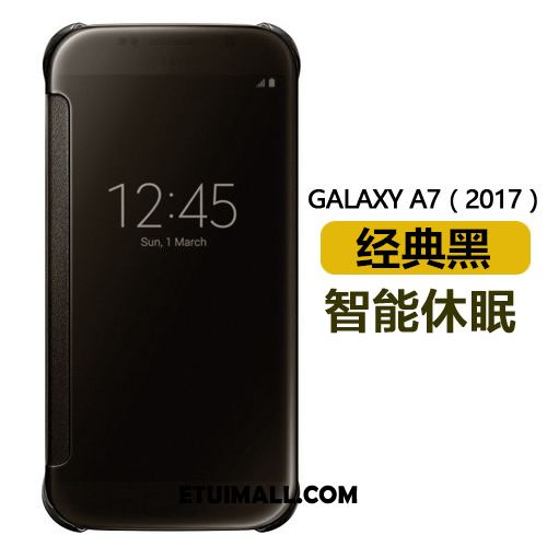 Etui Samsung Galaxy A7 2018 Gwiazda Lustro Spoczynek Złoto Telefon Komórkowy Pokrowce Sprzedam