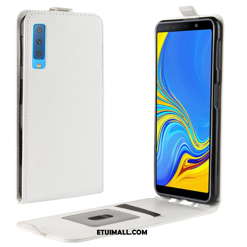 Etui Samsung Galaxy A7 2018 Karta Wzór Gwiazda Telefon Komórkowy Skórzany Futerał Futerał Tanie