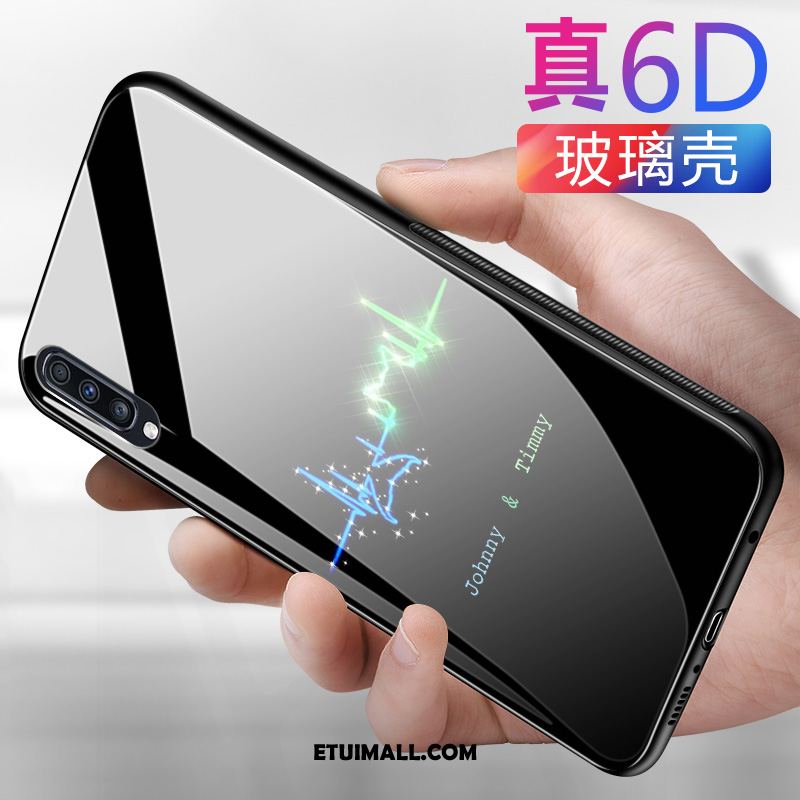 Etui Samsung Galaxy A70 Proste Modna Marka Jednolity Kolor Anti-fall Silikonowe Pokrowce Tanie