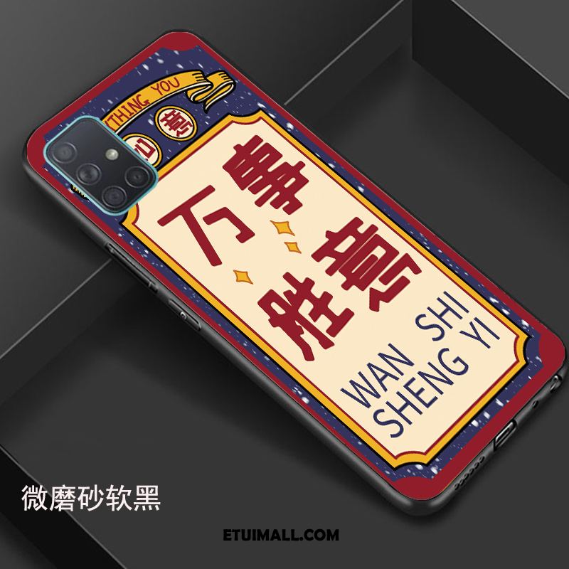 Etui Samsung Galaxy A71 Telefon Komórkowy Ochraniacz Czerwony Anti-fall Kreatywne Pokrowce Sklep