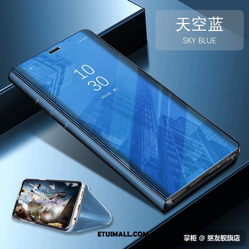 Etui Samsung Galaxy A8 2018 Czarny Gwiazda Lustro Ochraniacz Telefon Komórkowy Pokrowce Sprzedam