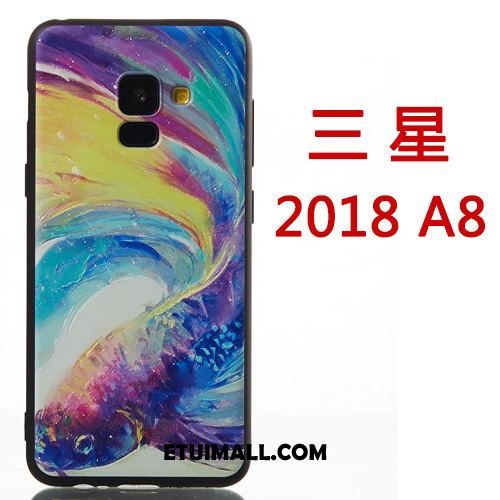 Etui Samsung Galaxy A8 2018 Osobowość Kreatywne Kreskówka Gwiazda Telefon Komórkowy Futerał Tanie