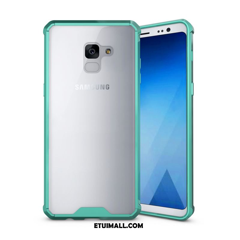 Etui Samsung Galaxy A8 2018 Przezroczysty Anti-fall Czarny Telefon Komórkowy Gwiazda Obudowa Oferta