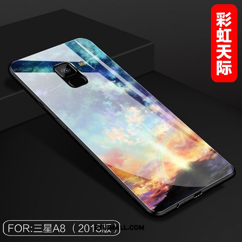Etui Samsung Galaxy A8 2018 Telefon Komórkowy Lustro Osobowość Anti-fall Gwiazda Futerał Kupię