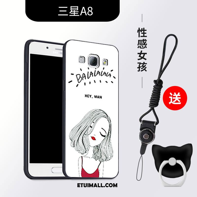 Etui Samsung Galaxy A8 Ochraniacz Anti-fall Silikonowe Telefon Komórkowy Nubuku Futerał Sprzedam