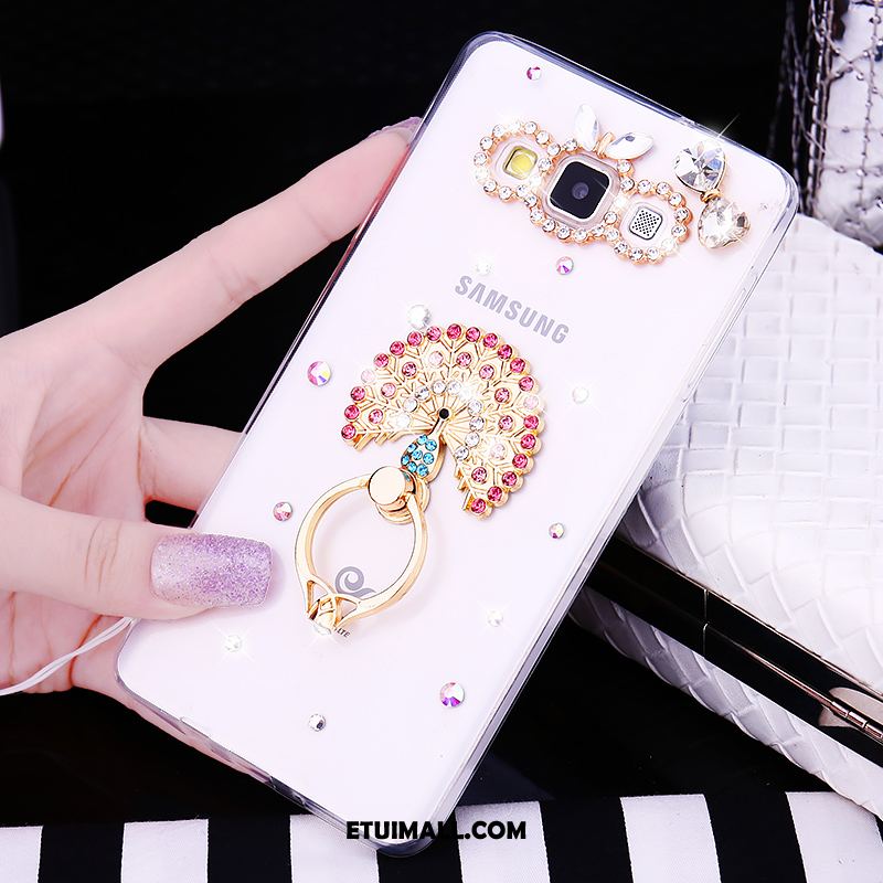 Etui Samsung Galaxy A8 Rhinestone Gwiazda Ring Miękki Telefon Komórkowy Obudowa Online