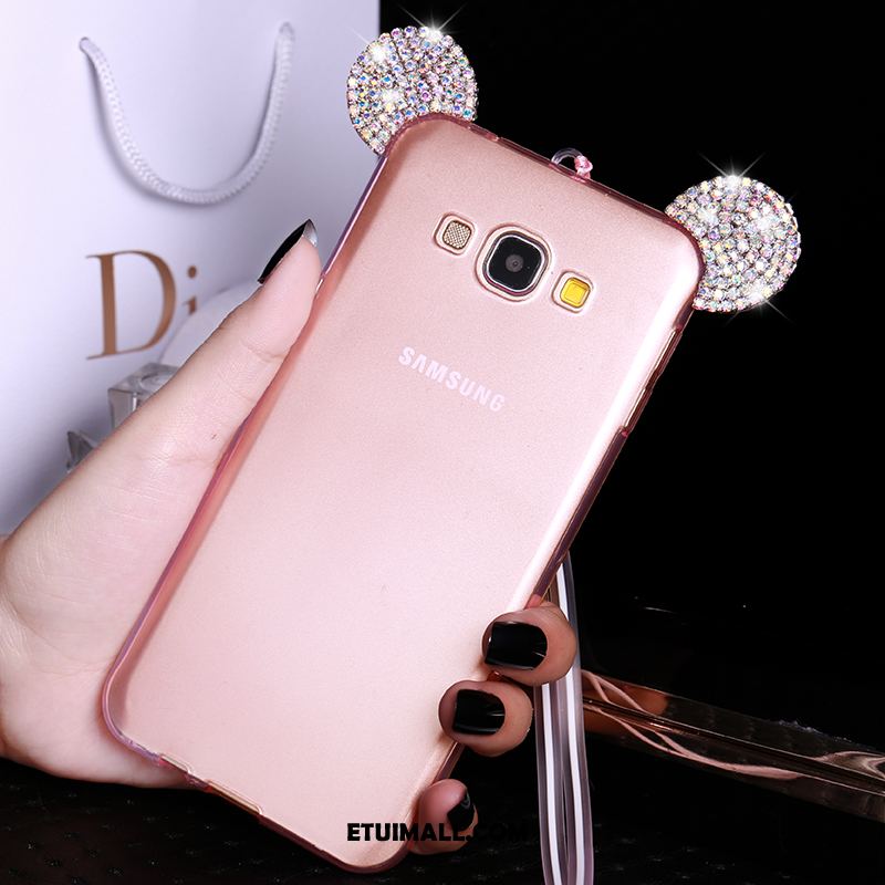 Etui Samsung Galaxy A8 Telefon Komórkowy Biały Silikonowe Ochraniacz Kreskówka Futerał Online