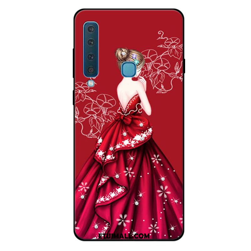 Etui Samsung Galaxy A9 2018 Silikonowe Czerwony Świeży All Inclusive Miękki Futerał Dyskont