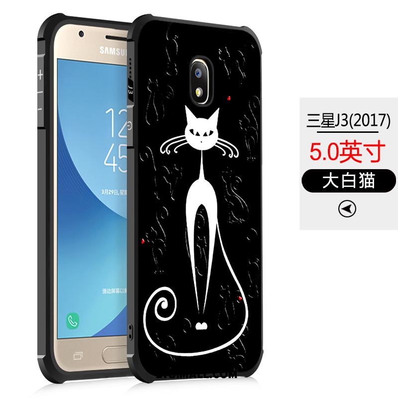 Etui Samsung Galaxy J3 2017 Anti-fall Gwiazda Silikonowe Ochraniacz Telefon Komórkowy Pokrowce Tanie