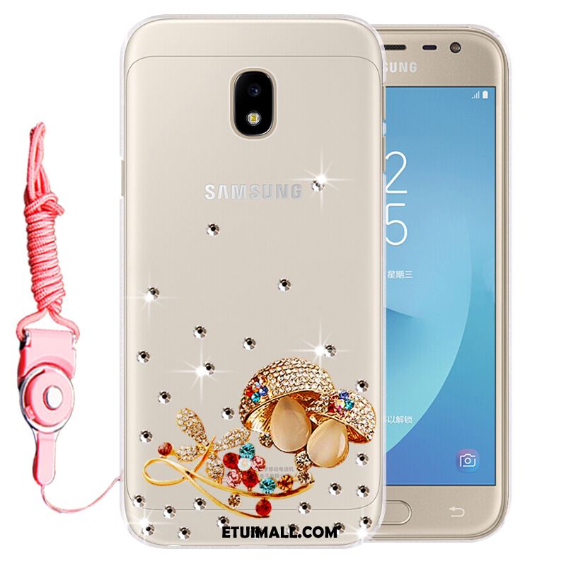 Etui Samsung Galaxy J3 2017 Gwiazda Anti-fall Miękki Telefon Komórkowy Ochraniacz Obudowa Sklep