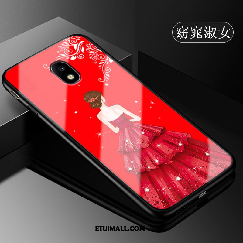 Etui Samsung Galaxy J3 2017 Ochraniacz Szkło Anti-fall Telefon Komórkowy Czerwony Obudowa Sprzedam
