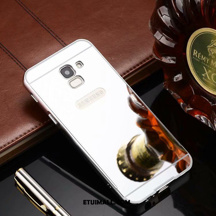 Etui Samsung Galaxy J6 Ochraniacz Różowe Złoto Lustro All Inclusive Granica Pokrowce Kupię