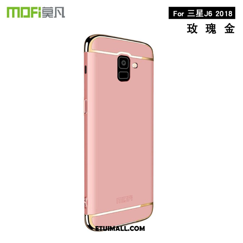 Etui Samsung Galaxy J6 Różowe Złoto Telefon Komórkowy Trudno Gwiazda Ochraniacz Obudowa Kup