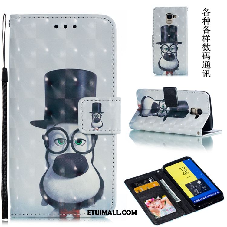 Etui Samsung Galaxy J6 Skórzany Futerał Miękki Gwiazda Telefon Komórkowy Silikonowe Pokrowce Na Sprzedaż