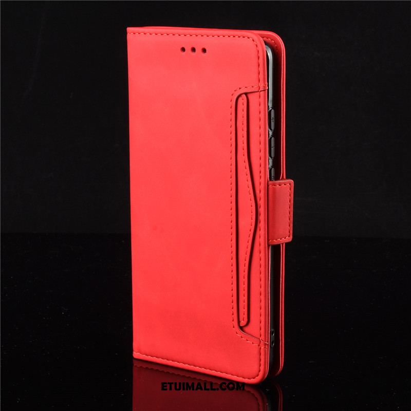 Etui Samsung Galaxy Note 10 Lite Portfel Czerwony Skórzany Futerał Ochraniacz Gwiazda Pokrowce Online