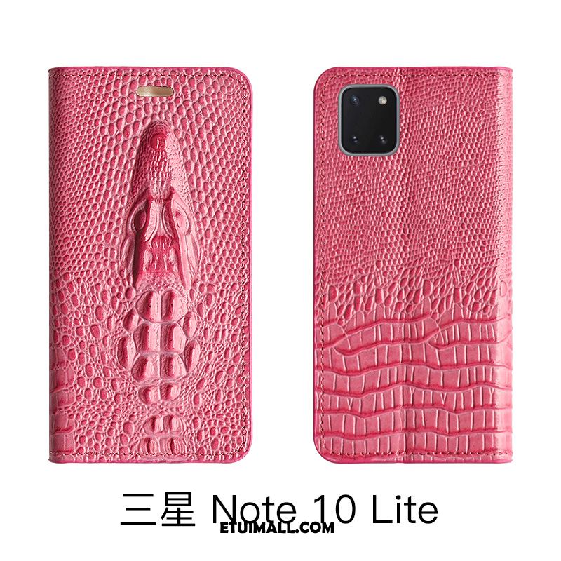 Etui Samsung Galaxy Note 10 Lite Skórzany Futerał Prawdziwa Skóra All Inclusive Wysoki Koniec Telefon Komórkowy Obudowa Kup
