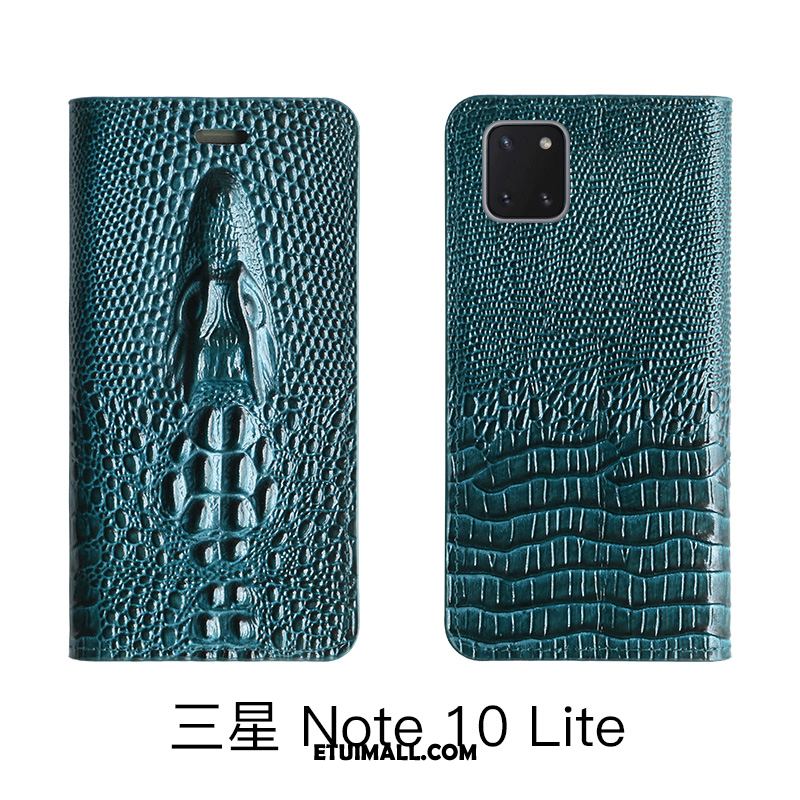 Etui Samsung Galaxy Note 10 Lite Skórzany Futerał Prawdziwa Skóra All Inclusive Wysoki Koniec Telefon Komórkowy Obudowa Kup