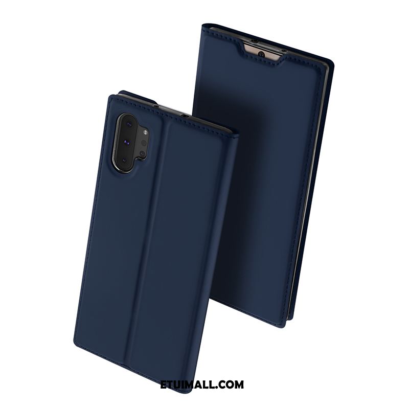 Etui Samsung Galaxy Note 10+ Różowe Złoto Gwiazda Karta Telefon Komórkowy Skórzany Futerał Futerał Kup