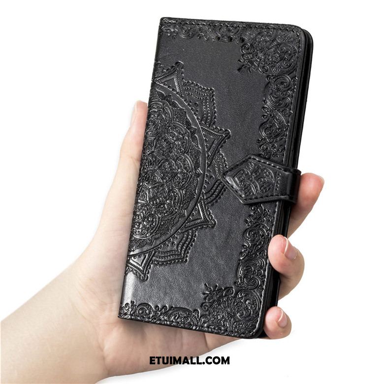 Etui Samsung Galaxy Note 10+ Telefon Komórkowy Ochraniacz Gwiazda Skórzany Futerał Zielony Obudowa Na Sprzedaż