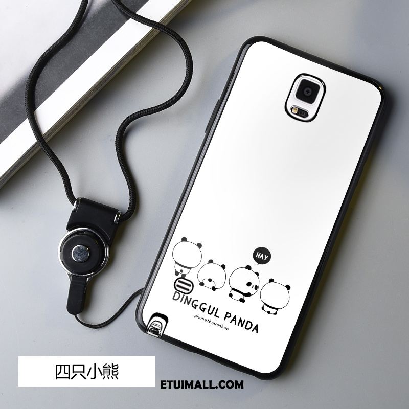 Etui Samsung Galaxy Note 4 Czarny Ochraniacz Miękki Kreskówka Anti-fall Obudowa Online