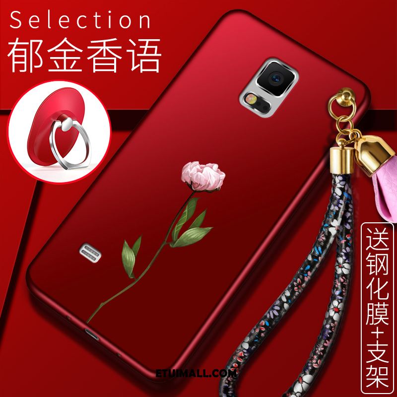 Etui Samsung Galaxy Note 4 Gwiazda Czerwony Telefon Komórkowy Ochraniacz Czarny Pokrowce Sklep