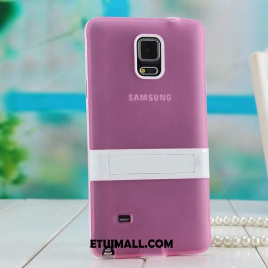 Etui Samsung Galaxy Note 4 Silikonowe Gwiazda Pomarańczowy Wspornik Ochraniacz Obudowa Kup