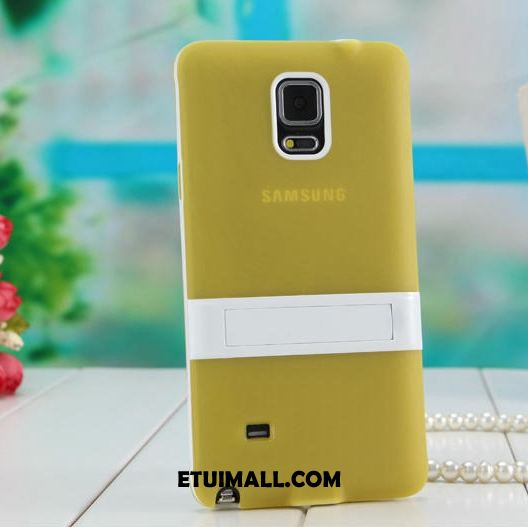 Etui Samsung Galaxy Note 4 Silikonowe Gwiazda Pomarańczowy Wspornik Ochraniacz Obudowa Kup