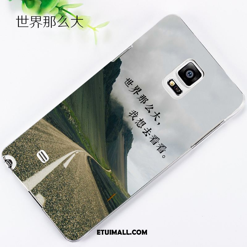 Etui Samsung Galaxy Note 4 Telefon Komórkowy Gwiazda Ochraniacz Relief Lekki I Cienki Pokrowce Sklep
