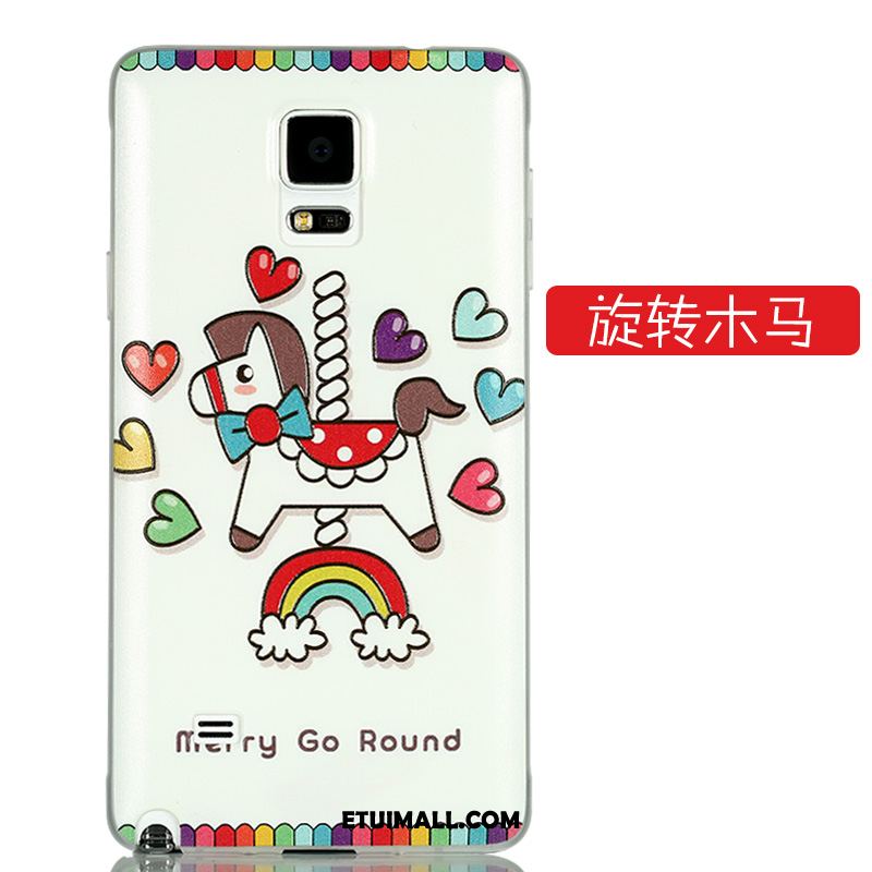Etui Samsung Galaxy Note 4 Tylna Pokrywa Relief Kreskówka Kreatywne Cienkie Pokrowce Sklep