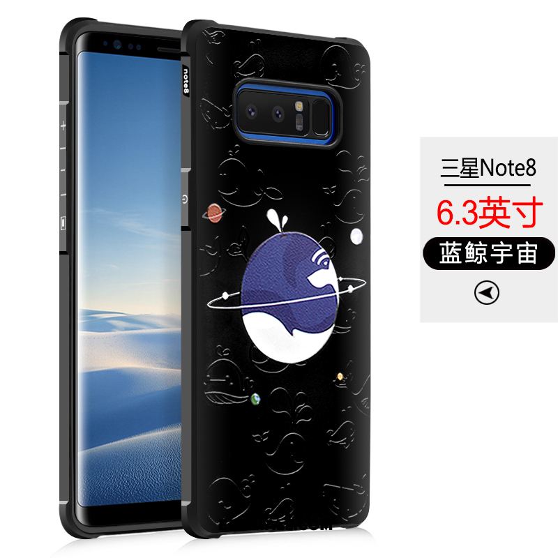 Etui Samsung Galaxy Note 8 Kreatywne Czarny Telefon Komórkowy Gwiazda All Inclusive Futerał Sklep