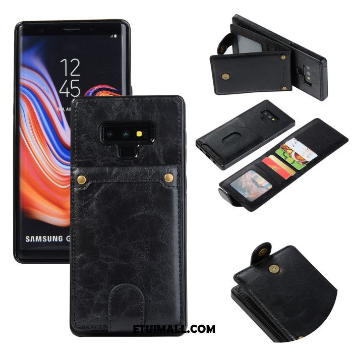 Etui Samsung Galaxy Note 9 Ochraniacz Gwiazda Telefon Komórkowy Skórzany Futerał Anti-fall Pokrowce Sprzedam