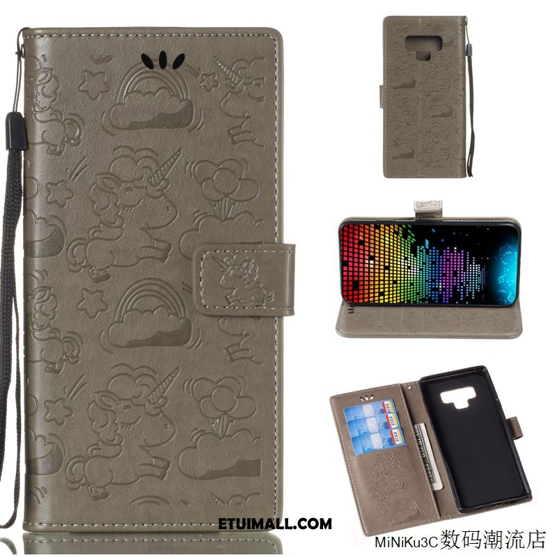 Etui Samsung Galaxy Note 9 Silikonowe Miękki Różowe Złoto Gwiazda Kreatywne Obudowa Tanie