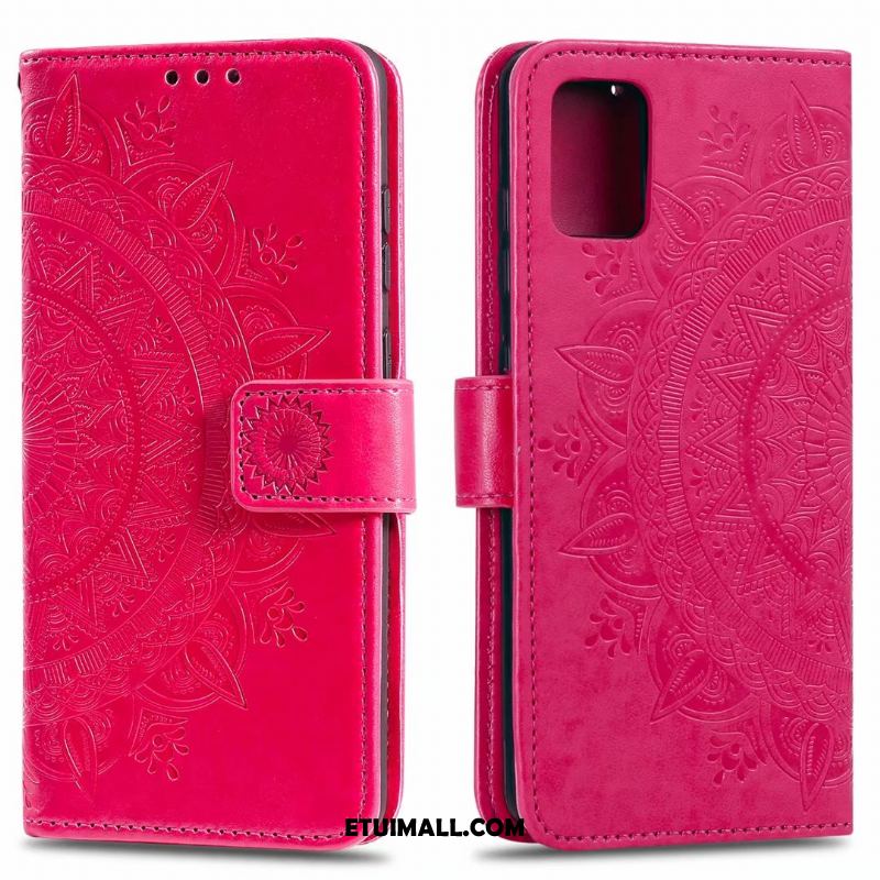 Etui Samsung Galaxy Note20 Torby Karta Skórzany Futerał Różowe Gwiazda Obudowa Sklep